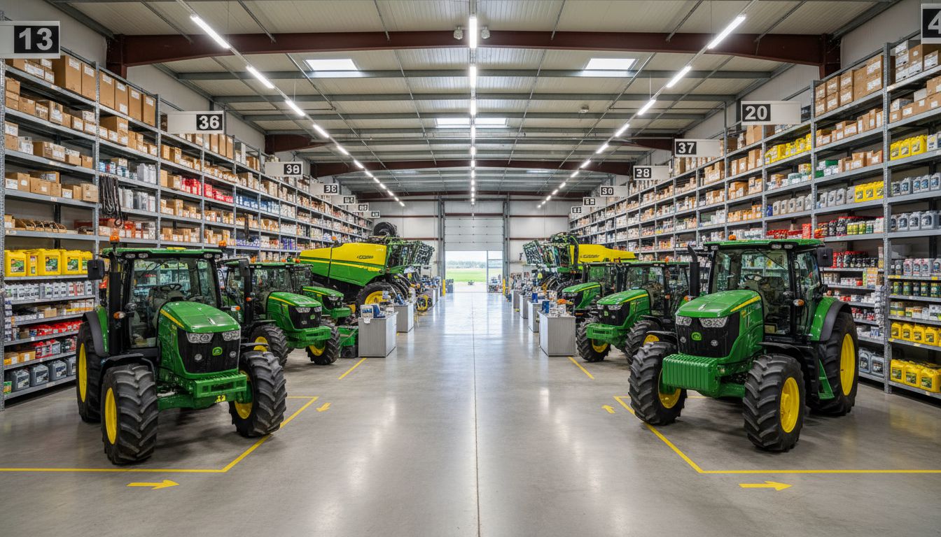 Maquinas agrícolas, peças e manutenção em máquinas